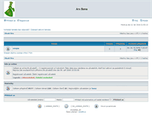Tablet Screenshot of forum.arxbona.cz